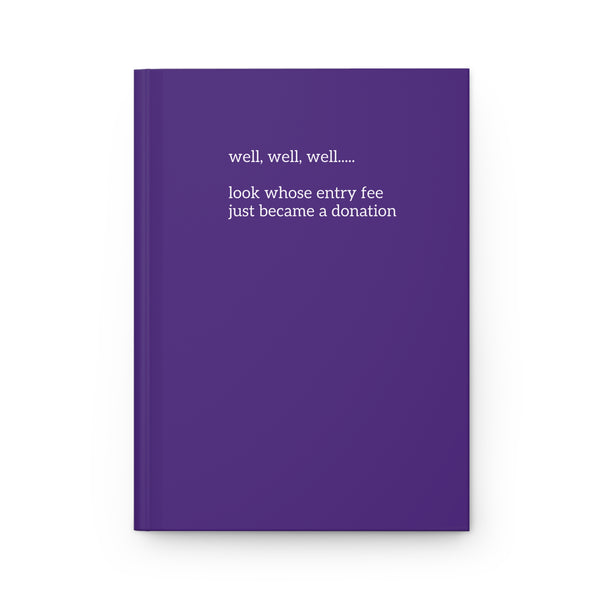 Hardcover Journal Matte - Entry Fee