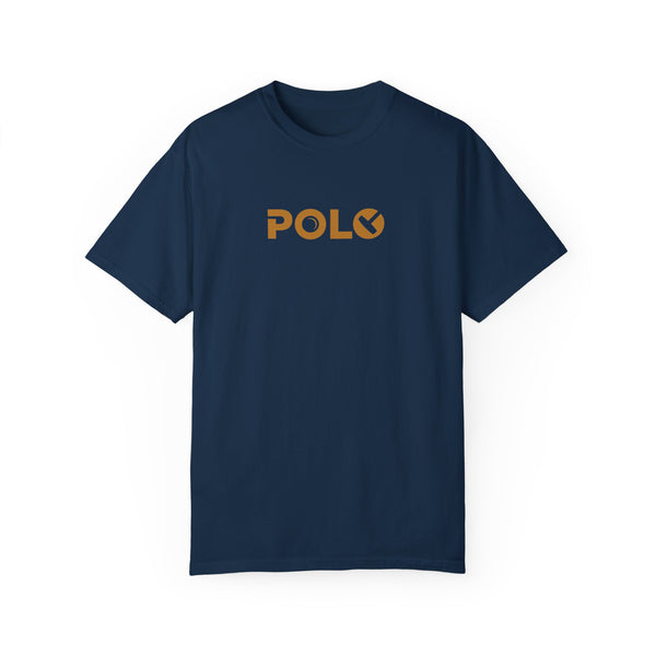 Unisex Garment-Dyed T-shirt - Polo (Gold Mallett)