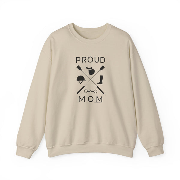 Unisex Heavy Blend™ Crewneck Sweatshirt - Proud Mom - Crop