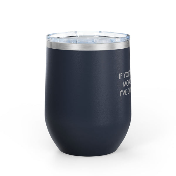 Wine Tumbler, 12oz - Money/Honey