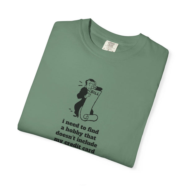 Unisex Garment-Dyed T-shirt - Hobby/Credit Card