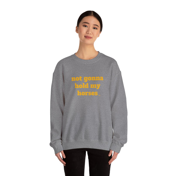 Unisex Heavy Blend™ Crewneck Sweatshirt - Not Gonna Hold