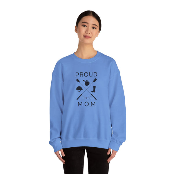 Unisex Heavy Blend™ Crewneck Sweatshirt - Proud Mom - Crop