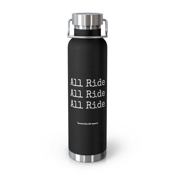 Copper Vacuum Insulated Bottle, 22oz - All Ride