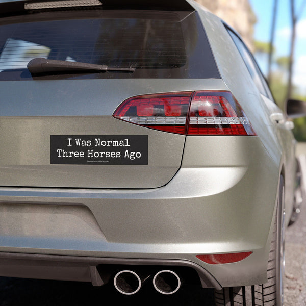 Car Magnets - I Was Normal