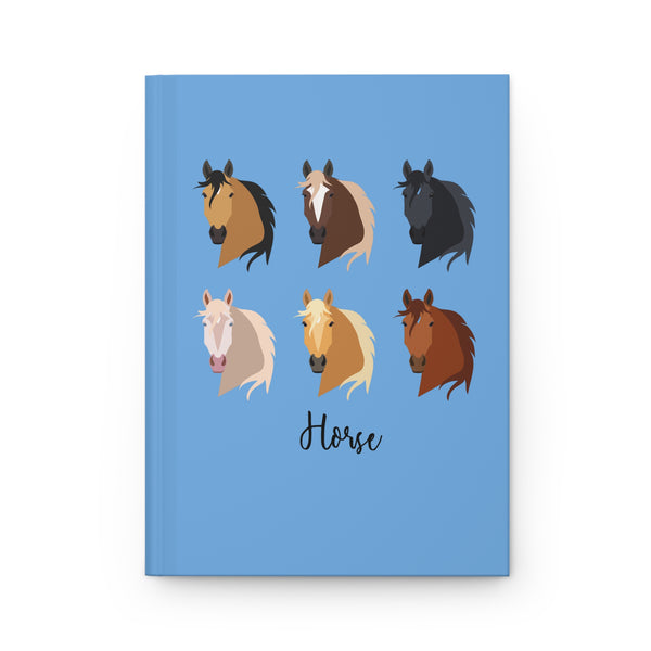 Hardcover Journal Matte - Horse