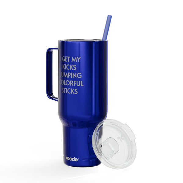 Insulated Tumbler with Lid, 40oz (Engraving) - Kicks/Sticks