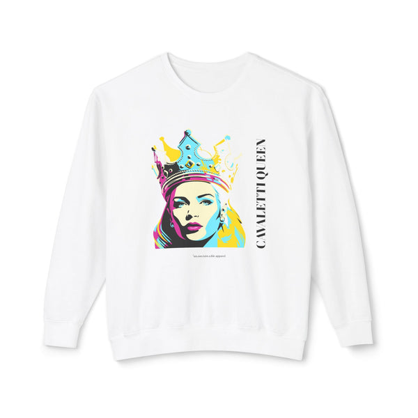 Unisex Lightweight Crewneck Sweatshirt - Cavaletti Queen