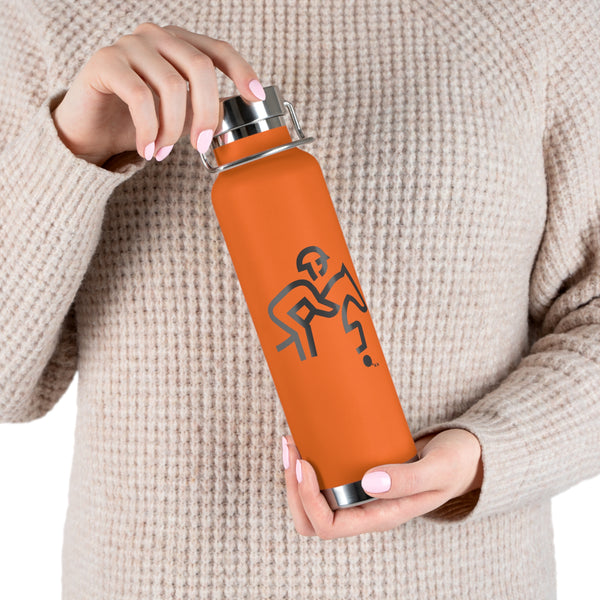 Copper Vacuum Insulated Bottle, 22oz - Jumper Silhouette