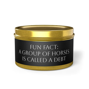 Tin Candles - Fun Fact