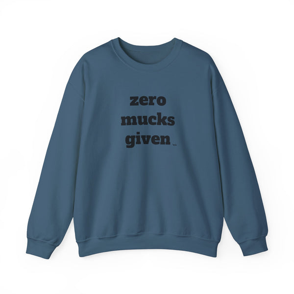 Unisex Heavy Blend™ Crewneck Sweatshirt - Zero Mucks Given