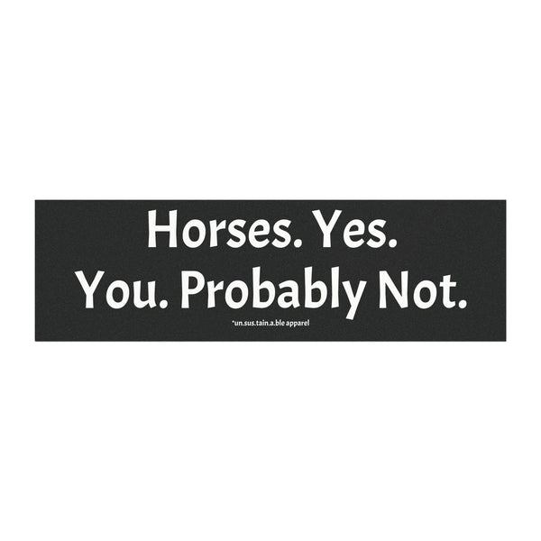 Car Magnets - Horses, Yes