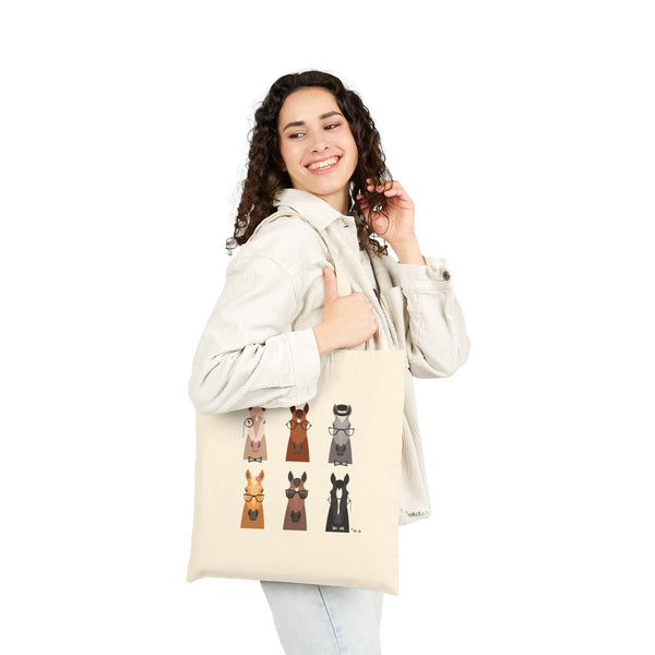 Cotton Canvas Tote Bag - The Usual Suspects