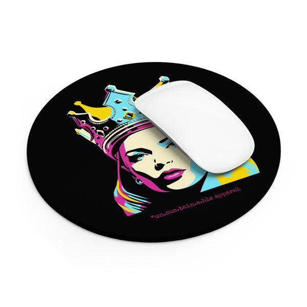 Mouse Pad  - Cavaletti Queen - Black