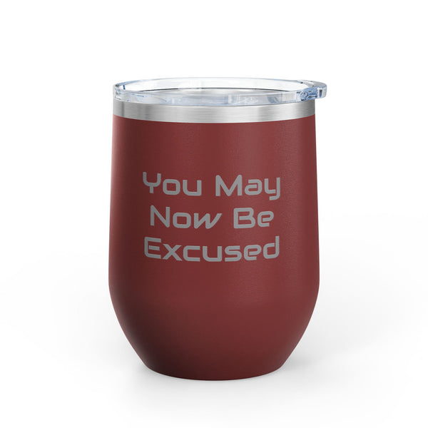 Wine Tumbler, 12oz - Excused