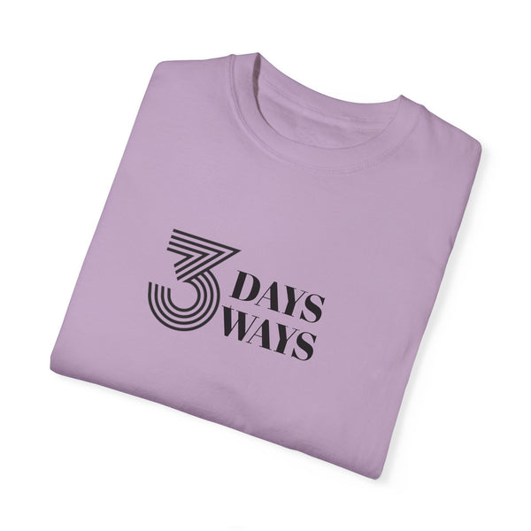 Unisex Garment-Dyed T-shirt -  3 Days/Ways - Eventing
