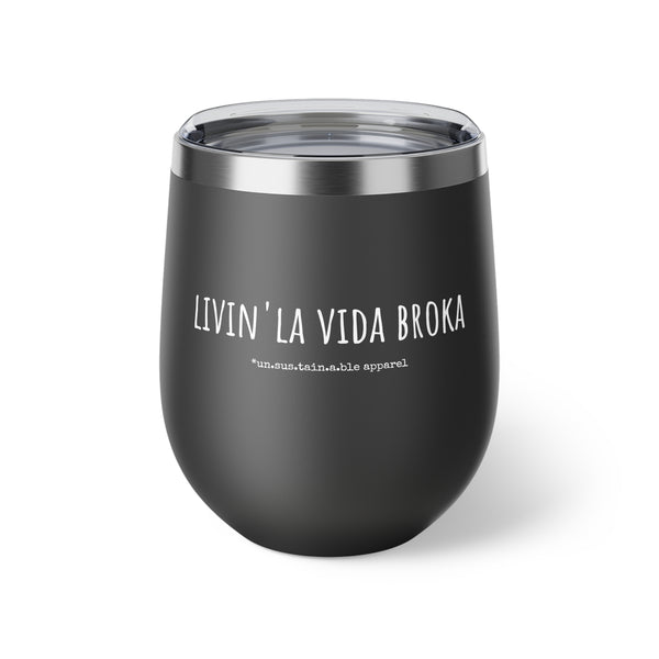 Copper Vacuum Insulated Cup, 12oz - La Vida Broka