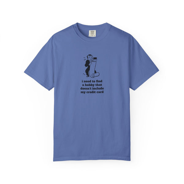 Unisex Garment-Dyed T-shirt - Hobby/Credit Card