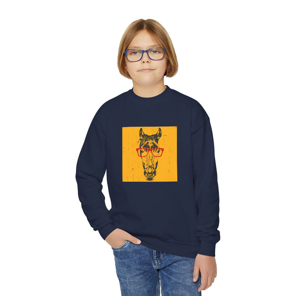 Youth Crewneck Sweatshirt - Too Cool To School