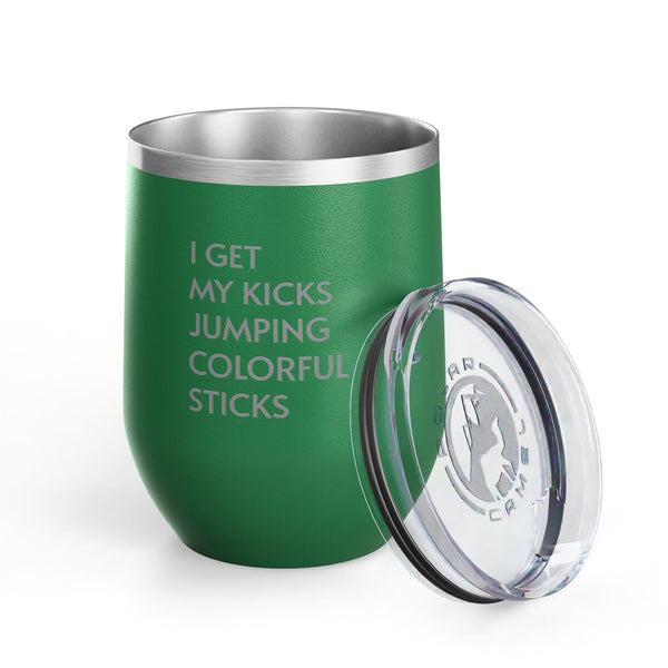 Wine Tumbler, 12oz - Kicks/Sticks