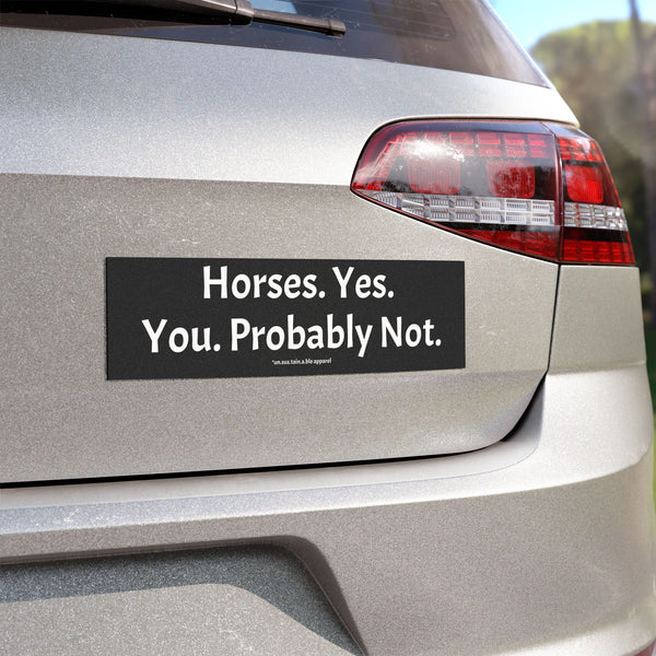 Car Magnets - Horses, Yes