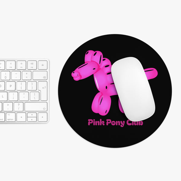 Mouse Pad  - Pink Pony Club - Black