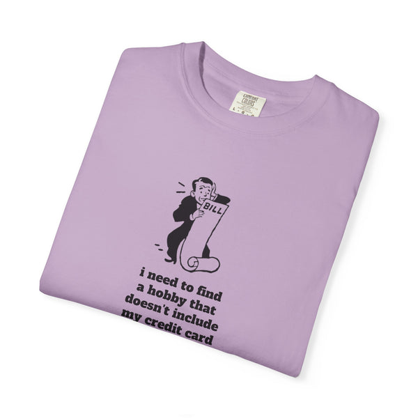 Unisex Garment-Dyed T-shirt - Hobby/Credit Card