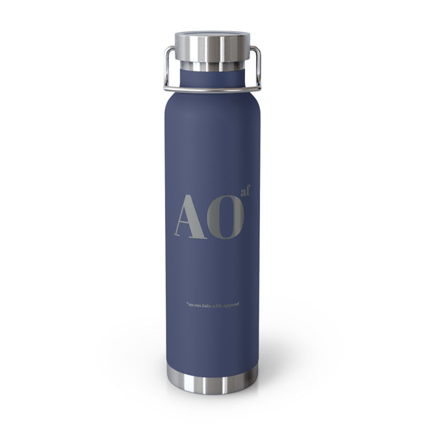 Copper Vacuum Insulated Bottle, 22oz - AO/af