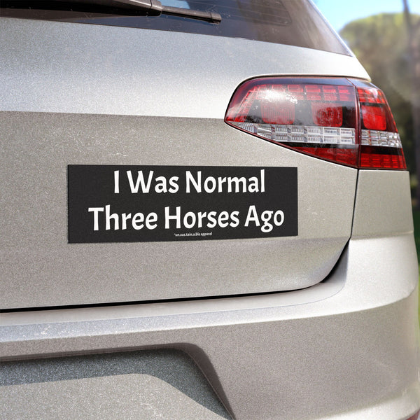 Car Magnets - I Was Normal