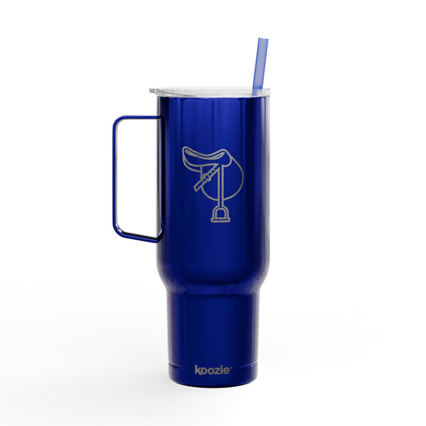 Insulated Tumbler with Lid, 40oz (Engraving) - Saddle