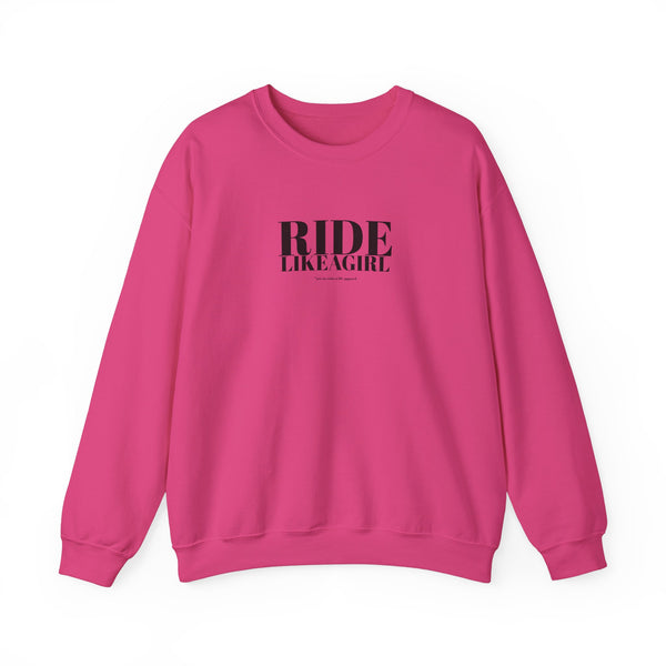 Unisex Heavy Blend™ Crewneck Sweatshirt - Ride Like A Girl