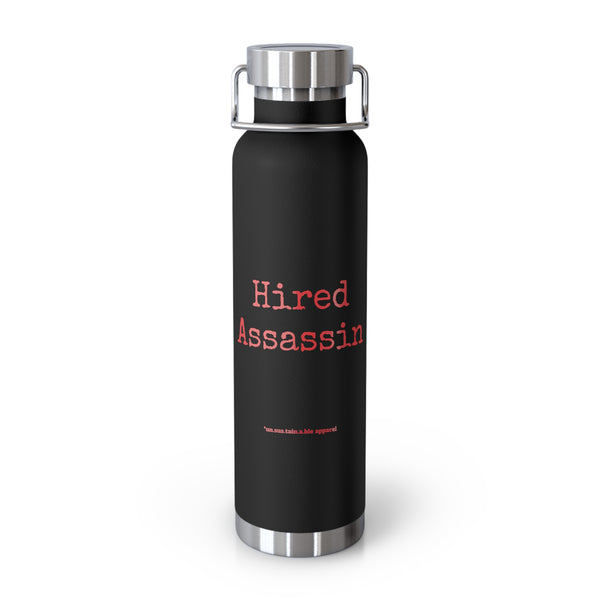 Copper Vacuum Insulated Bottle, 22oz - Hired Assassin