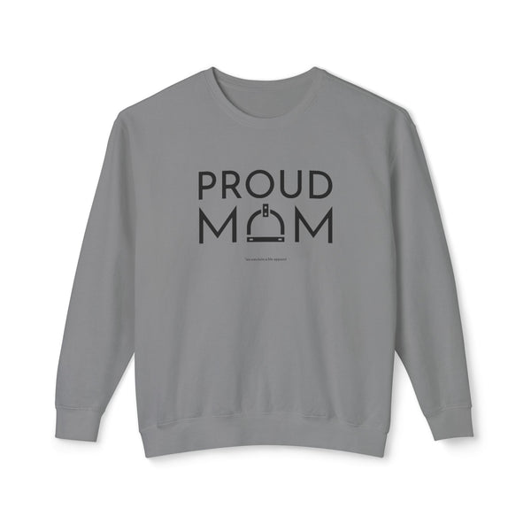 Unisex Lightweight Crewneck Sweatshirt - Proud Mom