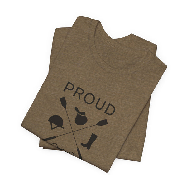 Unisex Jersey Short Sleeve Tee - Proud Mom - Crops