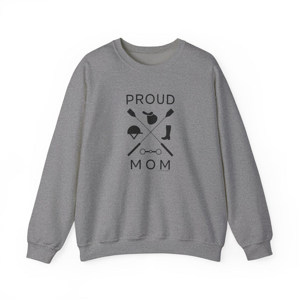 Unisex Heavy Blend™ Crewneck Sweatshirt - Proud Mom - Crop