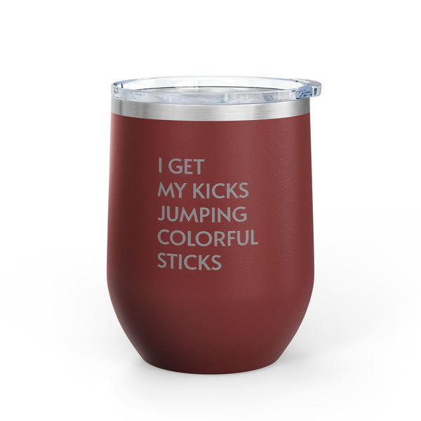 Wine Tumbler, 12oz - Kicks/Sticks