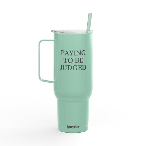 Insulated Tumbler with Lid, 40oz (Engraving) - Paying To Be Judged