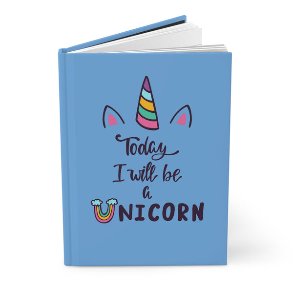 Hardcover Journal Matte - Today/Unicorn