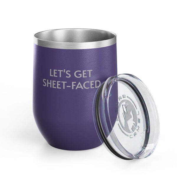 Wine Tumbler, 12oz Sheet-faced