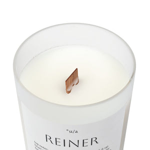 Frosted Glass Candle, 11oz - Reiner