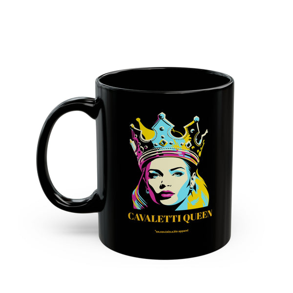 Black Mug (11oz, 15oz) - Cavaletti Queen