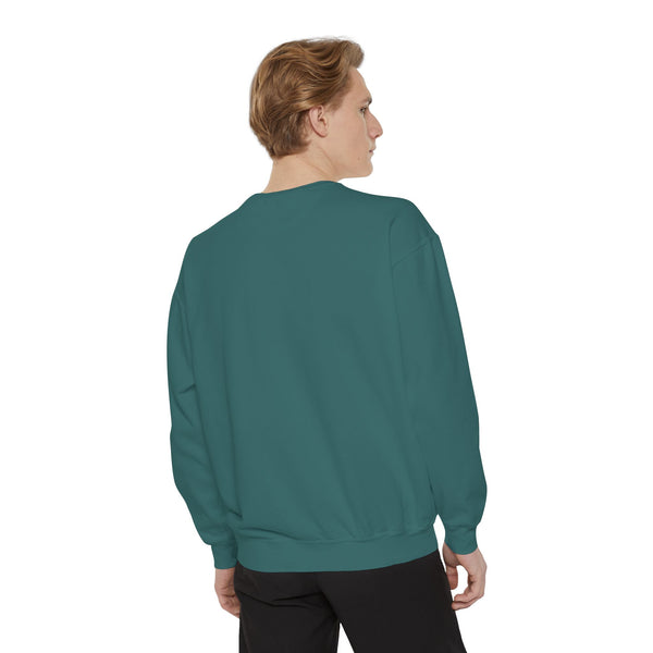 Premium Unisex Garment-Dyed Sweatshirt - This Is Where The Fun Stuff Happens