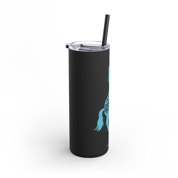 Maars Maker Skinny Matte Tumbler, 20oz - Wild Hearts Can't Be Broken