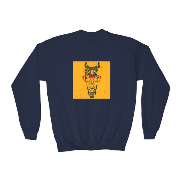 Youth Crewneck Sweatshirt - Too Cool To School