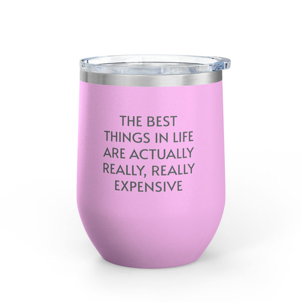 Wine Tumbler, 12oz - Really Expensive - Pastels