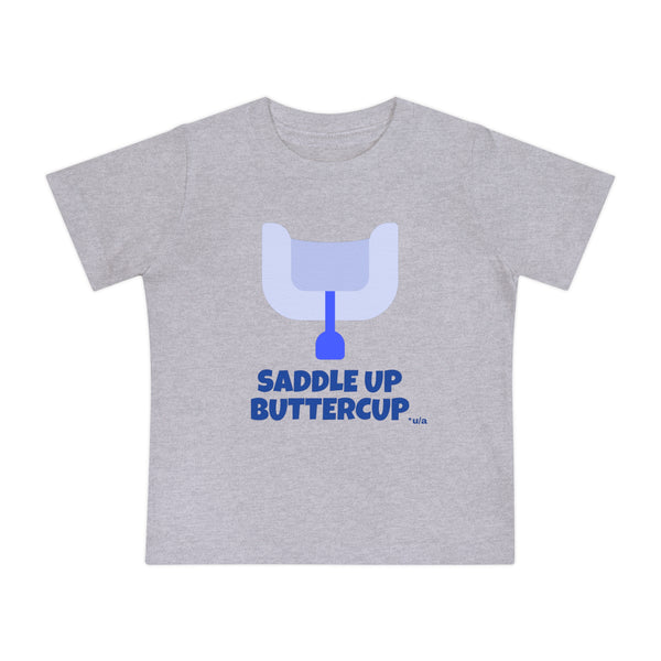 Baby Short Sleeve T-Shirt - Saddle Up Buttercup