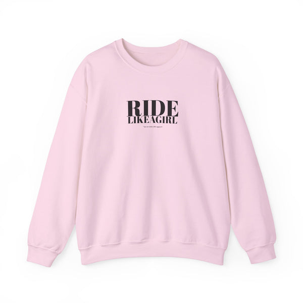 Unisex Heavy Blend™ Crewneck Sweatshirt - Ride Like A Girl