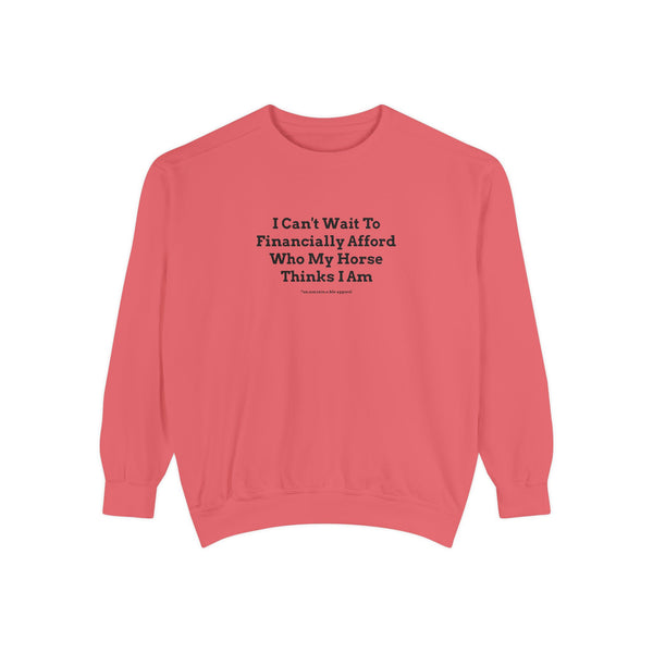 Unisex Garment-Dyed Sweatshirt - Financially Afford