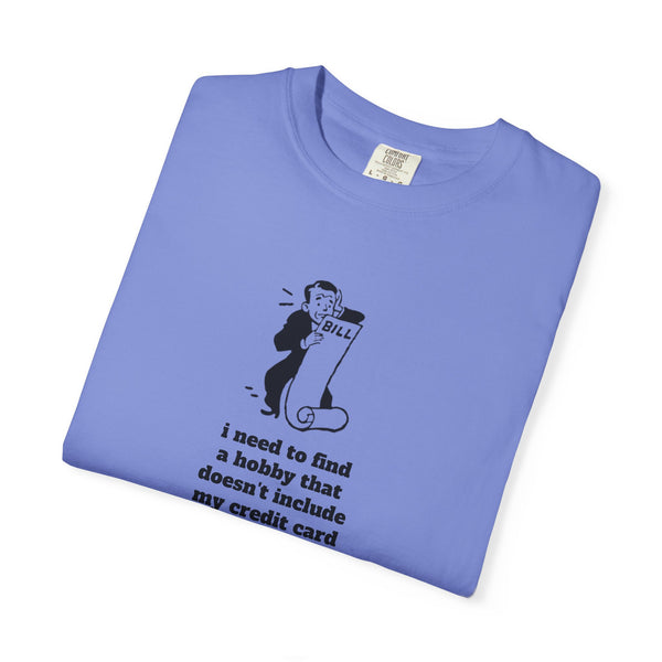 Unisex Garment-Dyed T-shirt - Hobby/Credit Card