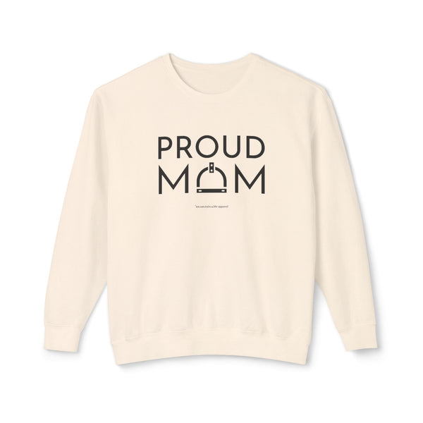 Unisex Lightweight Crewneck Sweatshirt - Proud Mom